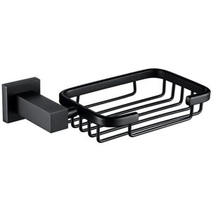 RAK CERAMICS Rak Cubis Black Soap Basket - RAKCUB9906B RAK CERAMICS Rak Cubis Black Soap Basket - RAKCUB9906B