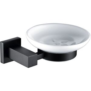 RAK CERAMICS RAK Cubis Black Soap Dish - RAKCUB9905B RAK CERAMICS RAK Cubis Black Soap Dish - RAKCUB9905B