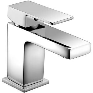 Rak Ceramics - rak Cubis Mono Basin Mixer Tap with Clicker Waste - Chrome Rak Ceramics - rak Cubis Mono Basin Mixer Tap with Clicker Waste - Chrome
