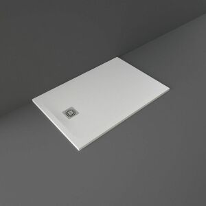 Rak Ceramics - rak Feeling Rectangle Shower Tray Slimline 30mm Low Profile White 1400 x 800mm - White Rak Ceramics - rak Feeling Rectangle Shower Tray Slimline 30mm Low Profile White 1400 x 800mm - White