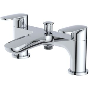 Rak Ceramics - rak Mercury Bath Shower Mixer Tap with Hose and Handset Pillar Mounted - Chrome Rak Ceramics - rak Mercury Bath Shower Mixer Tap with Hose and Handset Pillar Mounted - Chrome