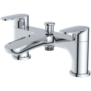 Rak Ceramics - rak Mercury Bath Shower Mixer Tap with Hose and Handset Pillar Mounted - Chrome Rak Ceramics - rak Mercury Bath Shower Mixer Tap with Hose and Handset Pillar Mounted - Chrome