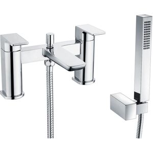 Rak Ceramics - rak Moon Bath Shower Mixer Tap Pillar Mounted - Chrome Rak Ceramics - rak Moon Bath Shower Mixer Tap Pillar Mounted - Chrome