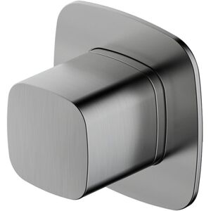 Rak Ceramics - rak Petit Square Concealed Single Outlet On/Off Valve - Brushed Nickel Rak Ceramics - rak Petit Square Concealed Single Outlet On/Off Valve - Brushed Nickel