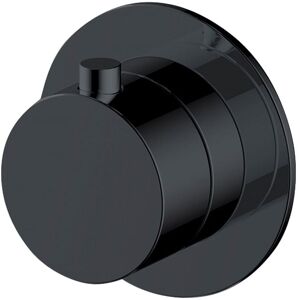 Rak Ceramics - rak Petit Round Concealed Single Outlet On/Off Valve - Matt Black Rak Ceramics - rak Petit Round Concealed Single Outlet On/Off Valve - Matt Black