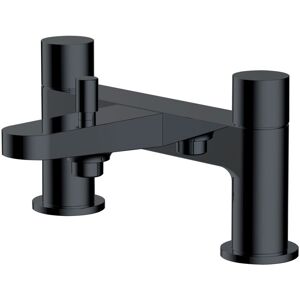 Rak Ceramics - rak Petit Round Bath Shower Mixer Tap Pillar Mounted - Matt Black Rak Ceramics - rak Petit Round Bath Shower Mixer Tap Pillar Mounted - Matt Black