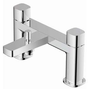 Rak Ceramics - rak Petit Square Bath Shower Mixer Tap Pillar Mounted - Chrome Rak Ceramics - rak Petit Square Bath Shower Mixer Tap Pillar Mounted - Chrome