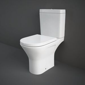 RAK CERAMICS Rak Resort Mini Rimless Close Coupled Full Access Toilet Pack - Soft Close Seat RAK CERAMICS Rak Resort Mini Rimless Close Coupled Full Access Toilet Pack - Soft Close Seat