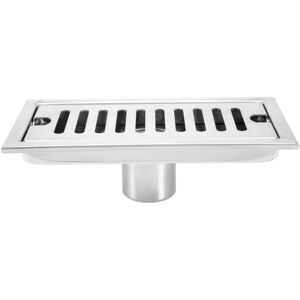 Tlily - Rectangular Linear Shower Floor Drain Long Drainage Channel for Hotel Bathroom Kitchen 20cm Tlily - Rectangular Linear Shower Floor Drain Long Drainage Channel for Hotel Bathroom Kitchen 20cm