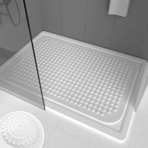 WOIYIC Rectangular Shower Mat Large Bathroom Non-Slip Mat Household Shower Room Bath Mat Toilet Floor Mat Foot Massage Bath Mat in PVC WOIYIC Rectangular Shower Mat Large Bathroom Non-Slip Mat Household Shower Room Bath Mat Toilet Floor Mat Foot Massage Bath Mat in PVC