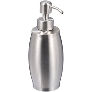 RELAXDAYS 2 x soap dispenser, 350 ml, stainless steel, refillable, soap, shower gel, bathroom, kitchen, silver RELAXDAYS 2 x soap dispenser, 350 ml, stainless steel, refillable, soap, shower gel, bathroom, kitchen, silver