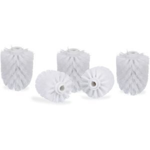 Relaxdays Toilet Brush Replacement Heads Set - 20 pcs, White, 12 mm Relaxdays Toilet Brush Replacement Heads Set - 20 pcs, White, 12 mm