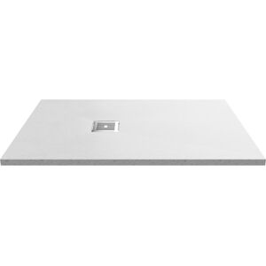 Balterley - 1200mm x 800mm Premium Slimline Rectangular Shower Tray - Slate White Balterley - 1200mm x 800mm Premium Slimline Rectangular Shower Tray - Slate White