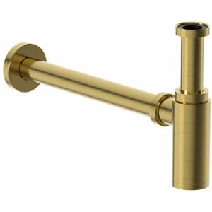 Aquari - Round Bottle Trap Waste for Wash Basin Sink Bathroom Brass 1 1/4' Modern Aquari - Round Bottle Trap Waste for Wash Basin Sink Bathroom Brass 1 1/4' Modern