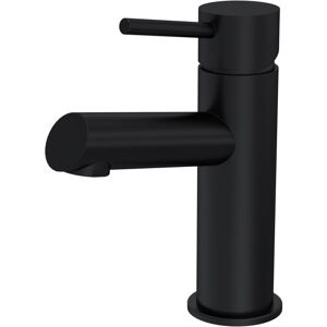 Balterley - Round Mono Basin Mixer Tap & Push Button Waste - Matt Black Balterley - Round Mono Basin Mixer Tap & Push Button Waste - Matt Black