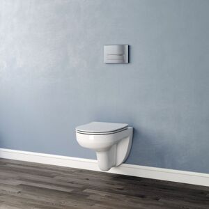 BIUBIUBATH Modern Bathroom Wall Hung Toilet Rimless Round wc pan uf Soft Close Seat white BIUBIUBATH Modern Bathroom Wall Hung Toilet Rimless Round wc pan uf Soft Close Seat white