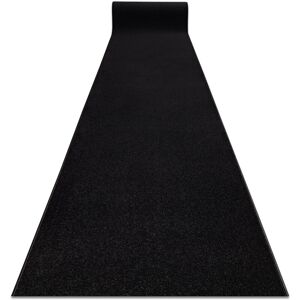 Rugsx - Runner karmel Plain, one colour black 80 cm black 80x550 cm Rugsx - Runner karmel Plain, one colour black 80 cm black 80x550 cm