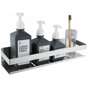 Hoopzi - Self Adhesive Shower Caddy, Bathroom Shelf Without Drilling SUS304 Stainless Steel Adhesive Shower Caddy, Brushed Nickel 40CM Hoopzi - Self Adhesive Shower Caddy, Bathroom Shelf Without Drilling SUS304 Stainless Steel Adhesive Shower Caddy, Brushed Nickel 40CM