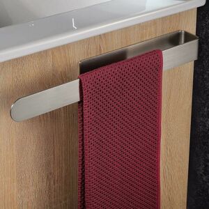 Hoopzi - Self Adhesive Towel Holder - 37cm Hand Towel Rack Single Towel Rail for Bathroom Stainless Steel Hoopzi - Self Adhesive Towel Holder - 37cm Hand Towel Rack Single Towel Rail for Bathroom Stainless Steel