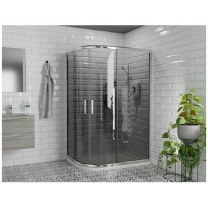 Series 9 Chrome 1200mm x 900mm Tinted Glass 1 Door Offset Quadrant Shower Enclosure - Chrome/Tinted - Wholesale Domestic Series 9 Chrome 1200mm x 900mm Tinted Glass 1 Door Offset Quadrant Shower Enclosure - Chrome/Tinted - Wholesale Domestic