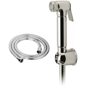BUYAPARCEL Shattaf Douche Shower Head Toilet Bidet Brass Chrome Sprayer + Hose + Bracket BUYAPARCEL Shattaf Douche Shower Head Toilet Bidet Brass Chrome Sprayer + Hose + Bracket