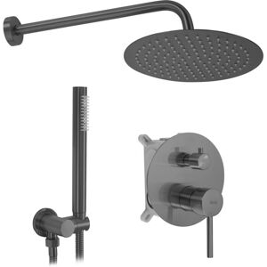 Shover Faucet Rea Lungo Titanium Shover Faucet Rea Lungo Titanium