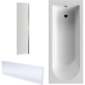 Balterley 1700 x 700mm Round Bathtub - Chrome Profile Balterley 1700 x 700mm Round Bathtub - Chrome Profile