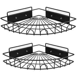 Tlily - Shower Corner Shelf Bathroom Rack Storage Wall Mounted Bath Shelves for Toilet Dorm and Kitchen Tlily - Shower Corner Shelf Bathroom Rack Storage Wall Mounted Bath Shelves for Toilet Dorm and Kitchen