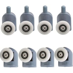 Ikodm - Shower door rollers, set of 8, diameter 23 mm, for shower enclosures Ikodm - Shower door rollers, set of 8, diameter 23 mm, for shower enclosures