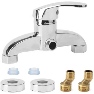 Tinor - Shower faucet, shower mixer, single lever mixer for wall mounting, shower mixer with ceramic valve core, chrome shower faucet with g 1/2 spout Tinor - Shower faucet, shower mixer, single lever mixer for wall mounting, shower mixer with ceramic valve core, chrome shower faucet with g 1/2 spout
