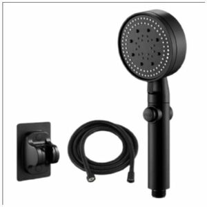 Alwaysh - Shower Head 3pcs Water Saving Shower Head 5 Adjustable Modes High Pressure Hand Held Spray Nozzle Bathroom Accessories Alwaysh - Shower Head 3pcs Water Saving Shower Head 5 Adjustable Modes High Pressure Hand Held Spray Nozzle Bathroom Accessories