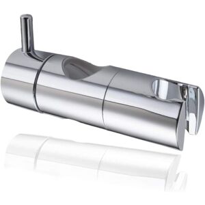 LINGHHANG Shower head holder, suction cup hand shower hook, shower head wall mount, replaceable universal shower slide (25 mm, silver) LINGHHANG Shower head holder, suction cup hand shower hook, shower head wall mount, replaceable universal shower slide (25 mm, silver)