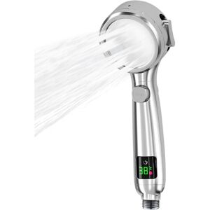 Tinor - Shower Head Temperature Display, led Temperature Shower Head - High Pressure Handheld Shower Head, Water Saving Shower Head with 4 Spray Tinor - Shower Head Temperature Display, led Temperature Shower Head - High Pressure Handheld Shower Head, Water Saving Shower Head with 4 Spray