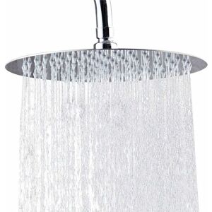 Dewdat - Shower Head,10 Inch Stainless Steel Round Shower Head 304.25cm Ultra-Thin High Pressure Rain Spray Shower Head Anti-Scale Hand Shower,Chrome Dewdat - Shower Head,10 Inch Stainless Steel Round Shower Head 304.25cm Ultra-Thin High Pressure Rain Spray Shower Head Anti-Scale Hand Shower,Chrome