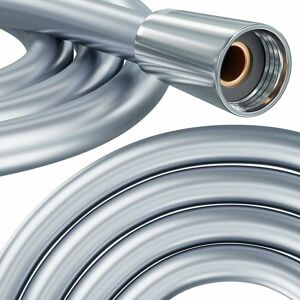 GOTRAYS Shower hose 200cm made in germany with double anti-twist protection. Ultra flexible shower hose, anti-twist and safety with anti-kink protection G1/2 GOTRAYS Shower hose 200cm made in germany with double anti-twist protection. Ultra flexible shower hose, anti-twist and safety with anti-kink protection G1/2