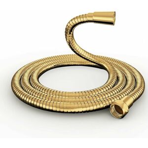 Dewdat - Shower Hose Gold - Shower Hose 1.5m, Anti-torsion Stainless Steel Shower Hose, Anti-explosion, Shower Hose 1.5m, Chrome Dewdat - Shower Hose Gold - Shower Hose 1.5m, Anti-torsion Stainless Steel Shower Hose, Anti-explosion, Shower Hose 1.5m, Chrome