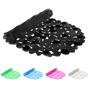 Shower Mats Anti-Mould Anti Slip Bath Mats Frosted Pebble PVC Oval Bathtub Mat with Drain Holes and Strong Suction Cups Grip 67x 35cm for Bathroom Shower Mats Anti-Mould Anti Slip Bath Mats Frosted Pebble PVC Oval Bathtub Mat with Drain Holes and Strong Suction Cups Grip 67x 35cm for Bathroom