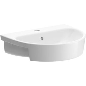 Signature - Achilles Semi-Recessed Basin 555mm Wide - 1 Tap Hole Signature - Achilles Semi-Recessed Basin 555mm Wide - 1 Tap Hole