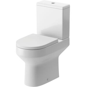 Babylon Comfort Height Close Coupled Toilet with Push Button Cistern - Soft Close Seat - Signature Babylon Comfort Height Close Coupled Toilet with Push Button Cistern - Soft Close Seat - Signature