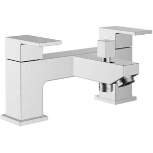 Signature - Form Bath Shower Mixer Tap with Shower Kit and Bracket - Chrome Signature - Form Bath Shower Mixer Tap with Shower Kit and Bracket - Chrome