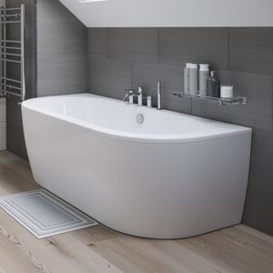 Signature - Hera D-Shaped Back to Wall Bath 1700mm x 750mm (inc Panel) Signature - Hera D-Shaped Back to Wall Bath 1700mm x 750mm (inc Panel)
