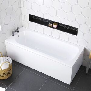 Signature - Heracles Single Ended Rectangular Steel Bath 1700mm x 700mm 2 Tap Hole (inc Leg Set) Signature - Heracles Single Ended Rectangular Steel Bath 1700mm x 700mm 2 Tap Hole (inc Leg Set)