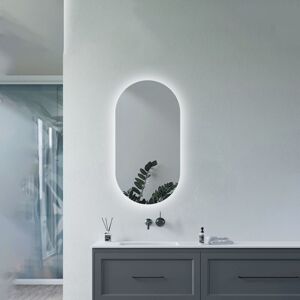 Signature - Matilda Oblong Back-Lit led Bathroom Mirror with Demister Pad 800mm h x 400mm w Signature - Matilda Oblong Back-Lit led Bathroom Mirror with Demister Pad 800mm h x 400mm w