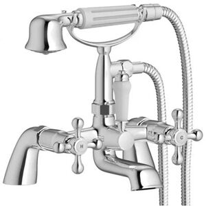 Signature - Mayfair Bath Shower Mixer Tap with Shower Kit - Chrome Signature - Mayfair Bath Shower Mixer Tap with Shower Kit - Chrome