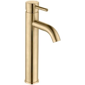 Signature - Sail Mono Tall Basin Mixer Tap Single Handle - Brushed Brass Signature - Sail Mono Tall Basin Mixer Tap Single Handle - Brushed Brass