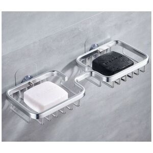 CYSLMUK Silver) Soap Dish, Bar Soap Holder Self Adhesive Soap Dish Wall Mount Shower Soap Holder Draining Soap Dish for Bathroom Soap Sponge Holder CYSLMUK Silver) Soap Dish, Bar Soap Holder Self Adhesive Soap Dish Wall Mount Shower Soap Holder Draining Soap Dish for Bathroom Soap Sponge Holder