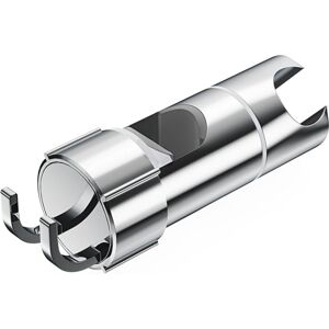 Linghhang - Adjustable Shower Bracket with 2 Hooks, Universal Shower Head Holder for 18-25mm Shower Rod, Chrome abs Handheld Shower Holder, Easy to Linghhang - Adjustable Shower Bracket with 2 Hooks, Universal Shower Head Holder for 18-25mm Shower Rod, Chrome abs Handheld Shower Holder, Easy to