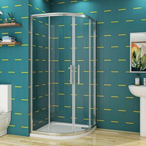 SKY Bathroom New Offset 900X800mm Quadrant Shower Enclosure Cubicle 8mm Easy Clean Glass Door SKY Bathroom New Offset 900X800mm Quadrant Shower Enclosure Cubicle 8mm Easy Clean Glass Door