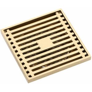 Dewdat - Square Bathroom Shower Drain Floor Siphon Siphon Waste Strainer Wire Floor Drains Antique Brass Dewdat - Square Bathroom Shower Drain Floor Siphon Siphon Waste Strainer Wire Floor Drains Antique Brass
