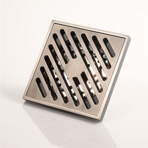 Héloise - Square Floor Drain, Classic Brass Air Freshener Bathroom Antique Bronze Floor Drain for Bathroom, Floor Drain Bathroom Shower Drain Héloise - Square Floor Drain, Classic Brass Air Freshener Bathroom Antique Bronze Floor Drain for Bathroom, Floor Drain Bathroom Shower Drain